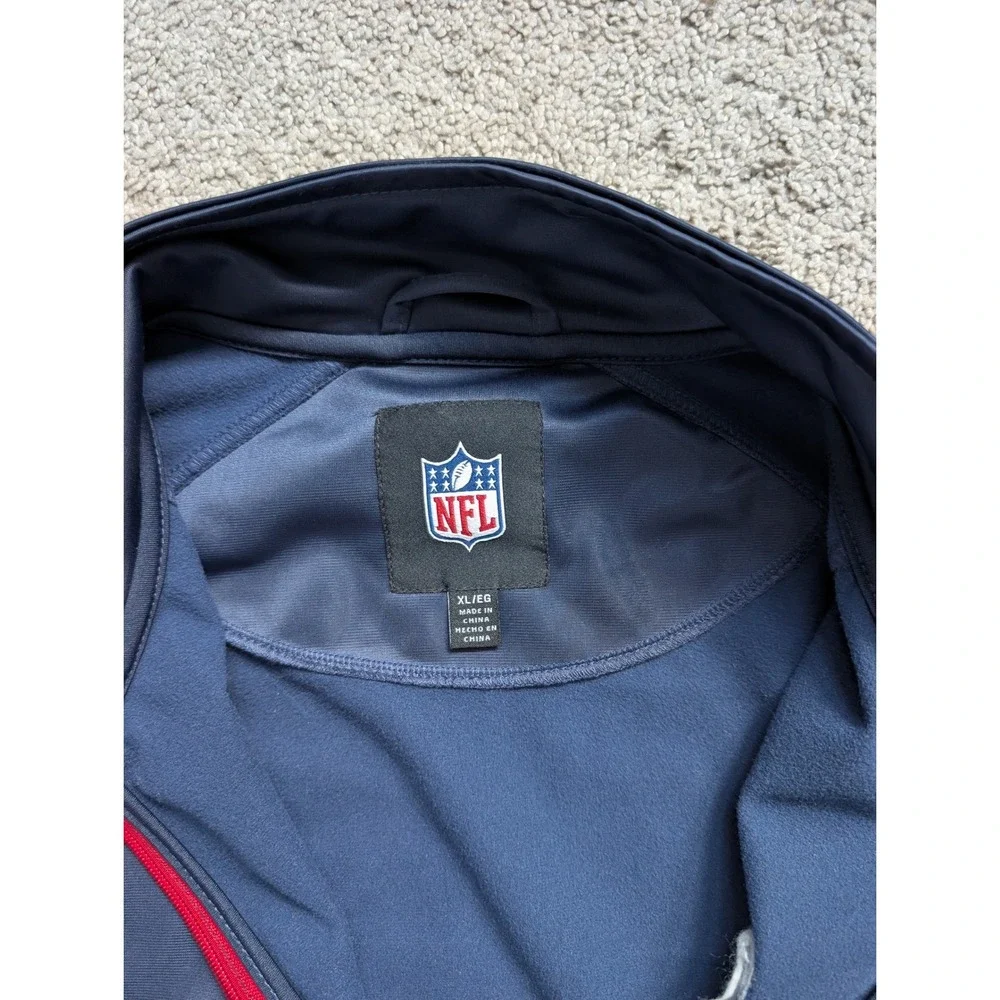 Houston Texans G-III Full Zip Track Jacket Men's Blue Gray Red NFL Early 2010s